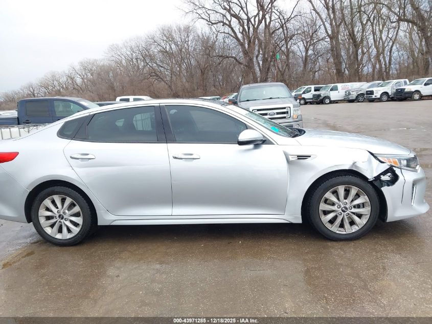 2018 Kia Optima Ex VIN: 5XXGU4L30JG183738 Lot: 43971285