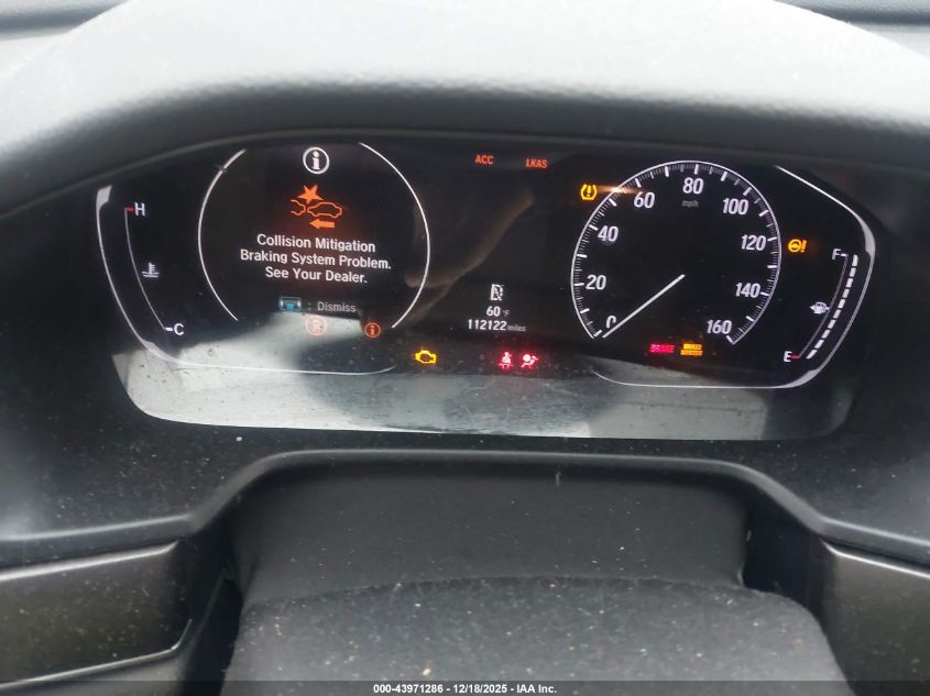 2019 Honda Accord Lx VIN: 1HGCV1F19KA108720 Lot: 43971286