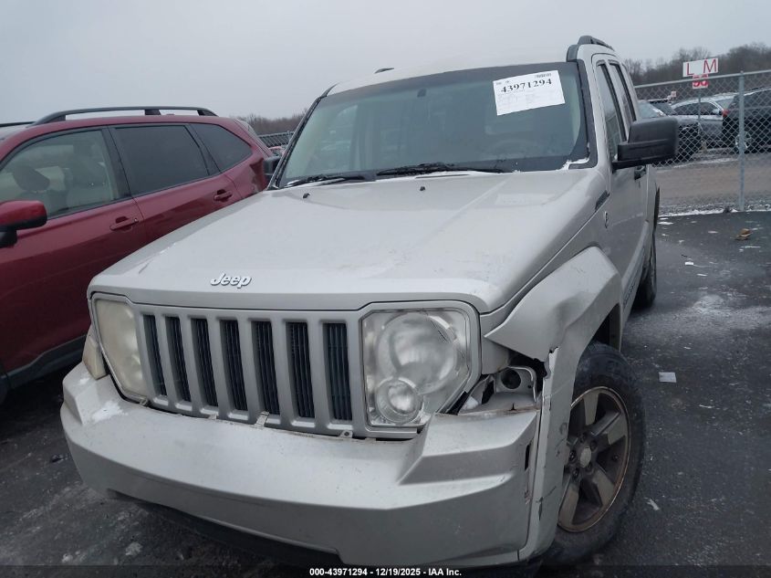 2008 Jeep Liberty Sport VIN: 1J8GN28K68W132134 Lot: 43971294