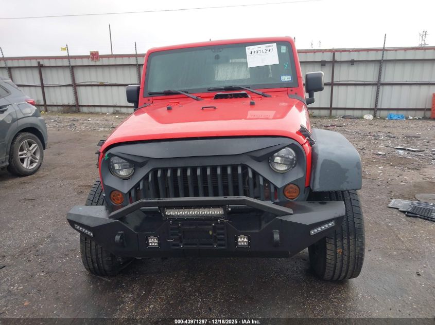 2016 Jeep Wrangler Unlimited Willys Wheeler VIN: 1C4BJWDG8GL284454 Lot: 43971297