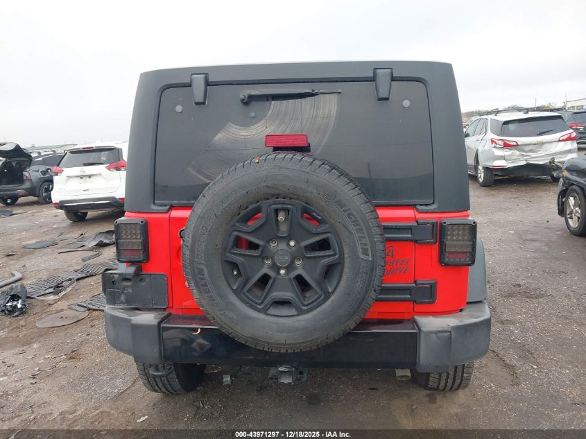 2016 Jeep Wrangler Unlimited Willys Wheeler VIN: 1C4BJWDG8GL284454 Lot: 43971297