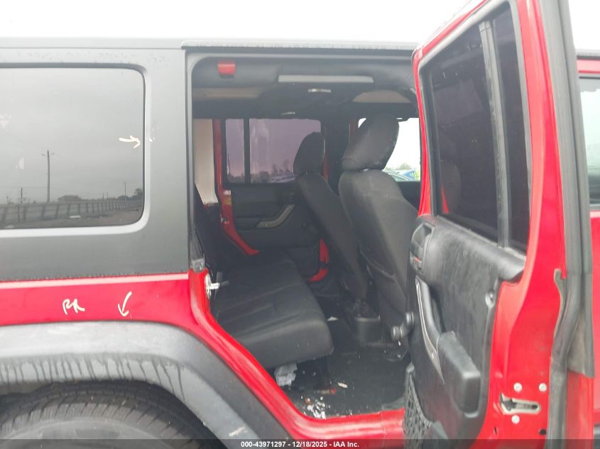 2016 Jeep Wrangler Unlimited Willys Wheeler VIN: 1C4BJWDG8GL284454 Lot: 43971297