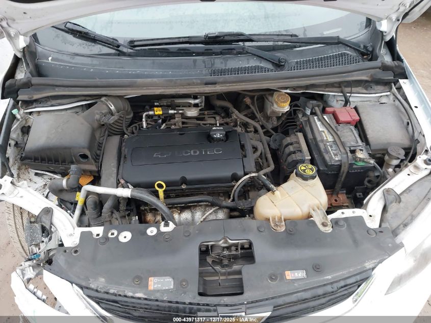 2017 Chevrolet Sonic Lt Auto VIN: 1G1JG6SG4H4169657 Lot: 43971317