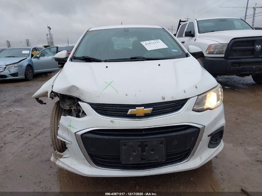 2017 Chevrolet Sonic Lt Auto VIN: 1G1JG6SG4H4169657 Lot: 43971317