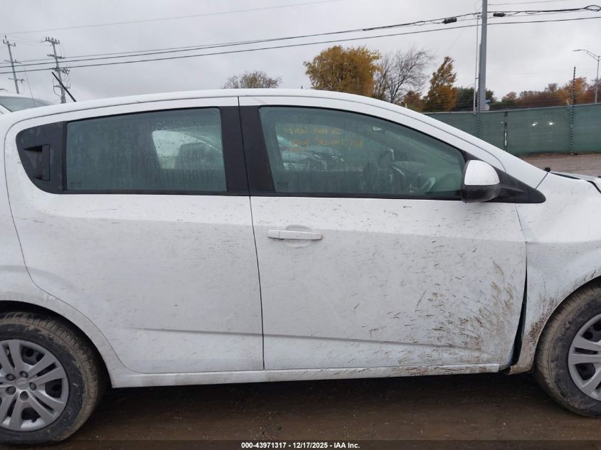2017 Chevrolet Sonic Lt Auto VIN: 1G1JG6SG4H4169657 Lot: 43971317