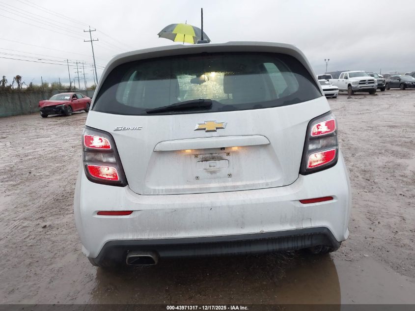 2017 Chevrolet Sonic Lt Auto VIN: 1G1JG6SG4H4169657 Lot: 43971317