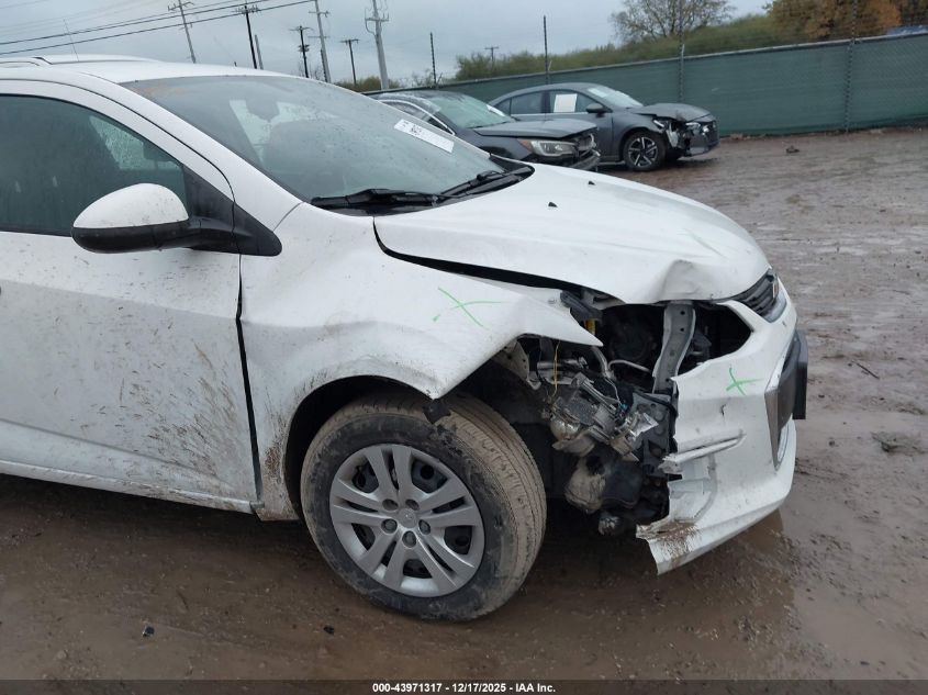 2017 Chevrolet Sonic Lt Auto VIN: 1G1JG6SG4H4169657 Lot: 43971317