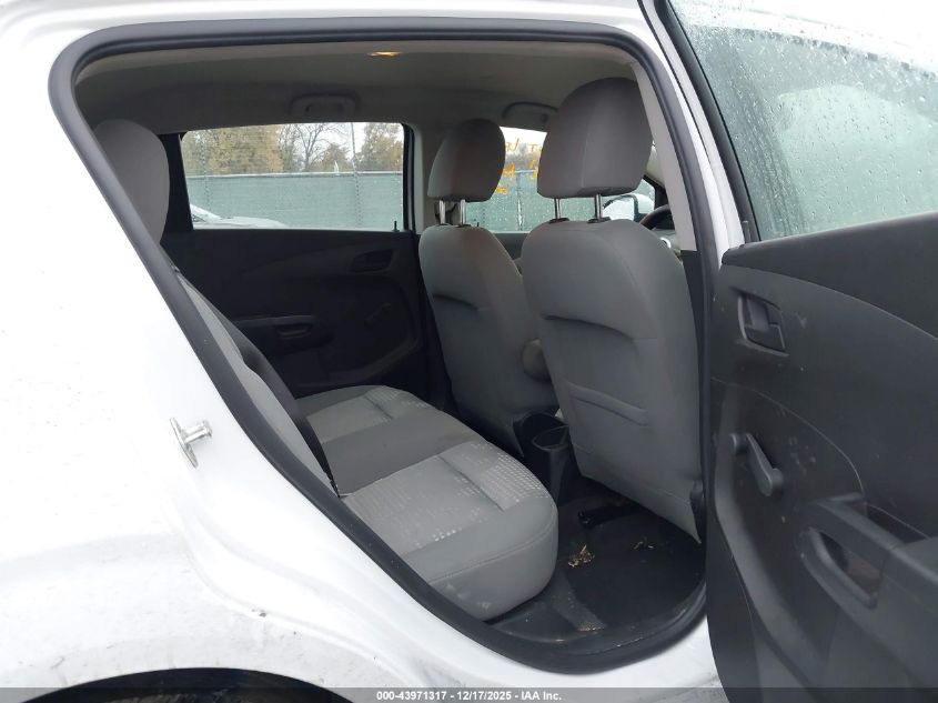 2017 Chevrolet Sonic Lt Auto VIN: 1G1JG6SG4H4169657 Lot: 43971317