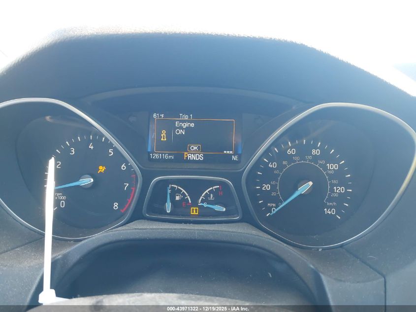 2015 Ford Focus Titanium VIN: 1FADP3N22FL260373 Lot: 43971322