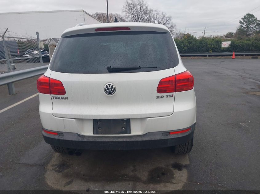 2015 Volkswagen Tiguan Se VIN: WVGAV7AX2FW509924 Lot: 43971325