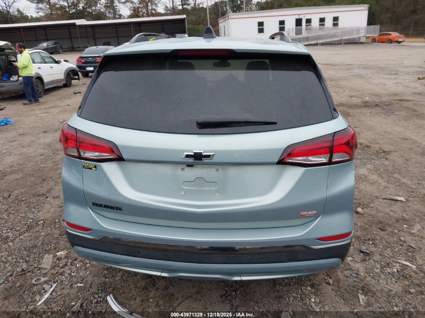 2022 Chevrolet Equinox Fwd Rs VIN: 2GNAXMEV5N6138456 Lot: 43971329