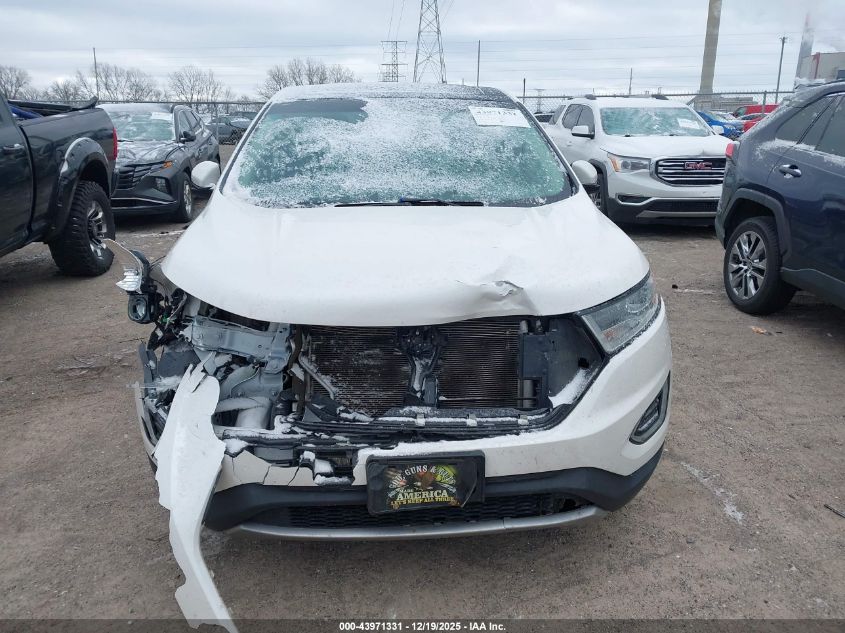 2016 Ford Edge Sel VIN: 2FMPK4J9XGBB15111 Lot: 43971331