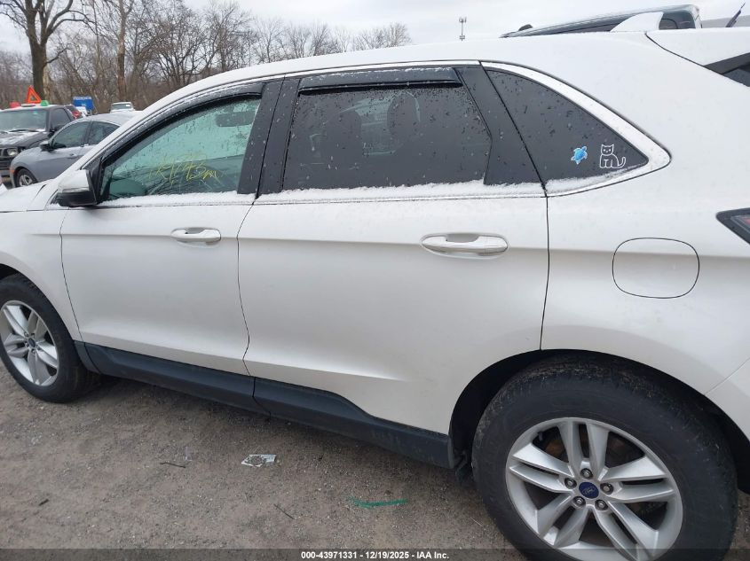 2016 Ford Edge Sel VIN: 2FMPK4J9XGBB15111 Lot: 43971331