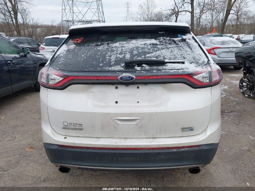 2016 Ford Edge Sel VIN: 2FMPK4J9XGBB15111 Lot: 43971331