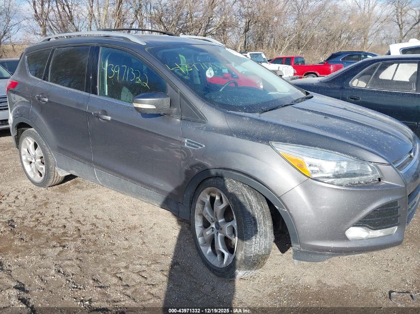 2013 Ford Escape Titanium VIN: 1FMCU0J99DUA92556 Lot: 43971332