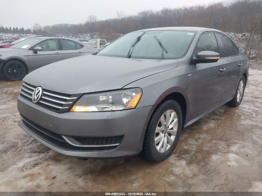 2014 Volkswagen Passat 1.8T Wolfsburg Edition VIN: 1VWAT7A33EC068616 Lot: 43971333