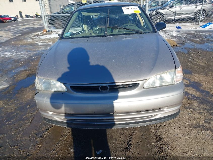 1998 Toyota Corolla Ce VIN: 2T1BR12E8WC096634 Lot: 43971345