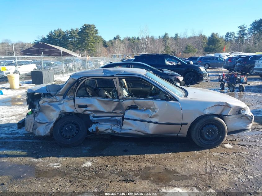 1998 Toyota Corolla Ce VIN: 2T1BR12E8WC096634 Lot: 43971345