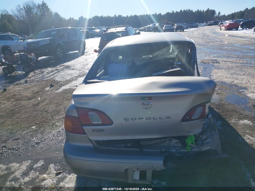 1998 Toyota Corolla Ce VIN: 2T1BR12E8WC096634 Lot: 43971345