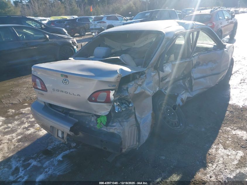1998 Toyota Corolla Ce VIN: 2T1BR12E8WC096634 Lot: 43971345