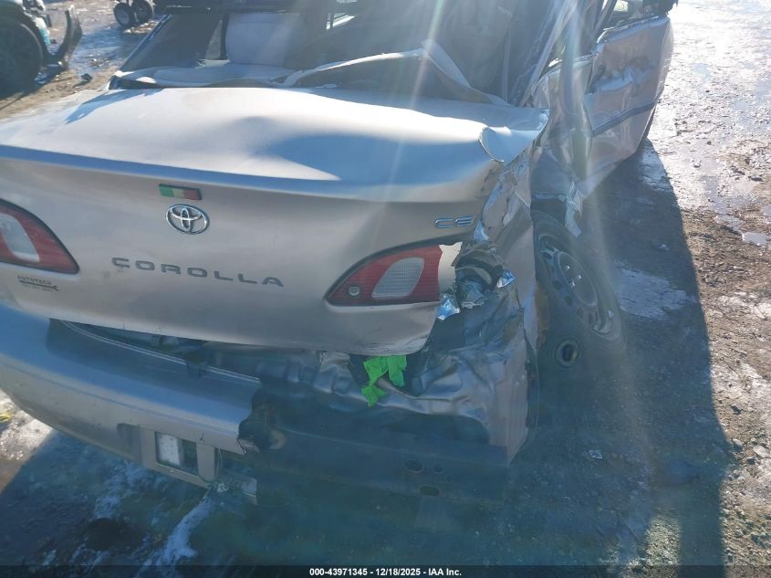 1998 Toyota Corolla Ce VIN: 2T1BR12E8WC096634 Lot: 43971345