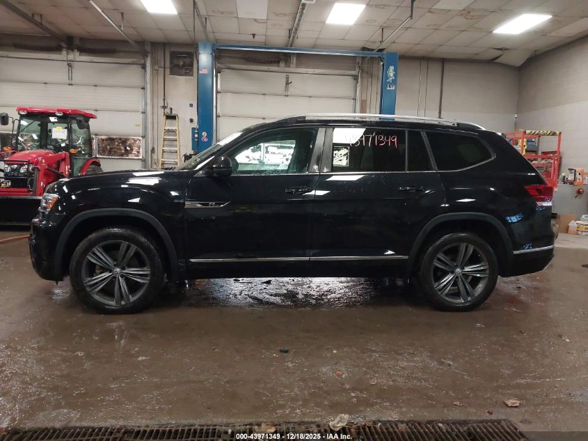 2019 Volkswagen Atlas 3.6L V6 Se W/Technology R-Line VIN: 1V2XR2CA8KC565293 Lot: 43971349