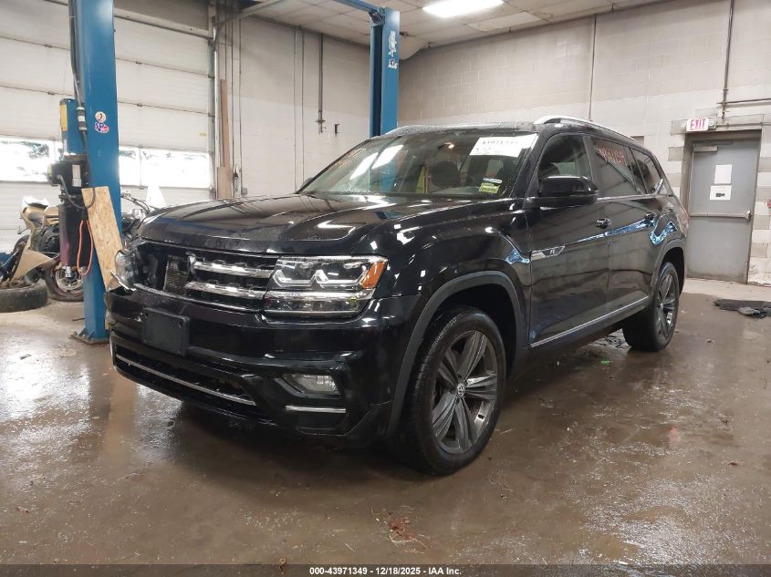 2019 Volkswagen Atlas 3.6L V6 Se W/Technology R-Line VIN: 1V2XR2CA8KC565293 Lot: 43971349