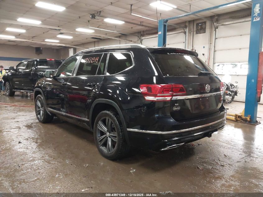 2019 Volkswagen Atlas 3.6L V6 Se W/Technology R-Line VIN: 1V2XR2CA8KC565293 Lot: 43971349