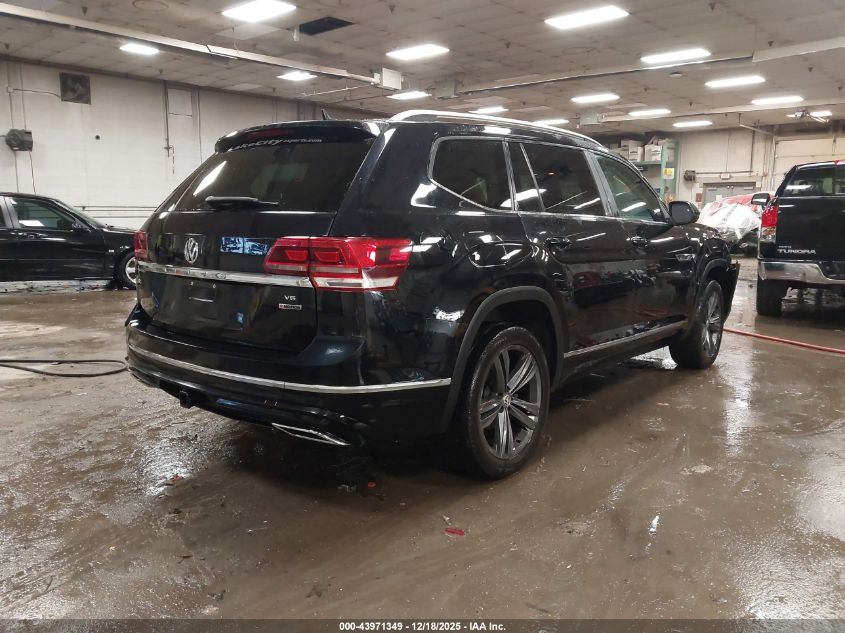 2019 Volkswagen Atlas 3.6L V6 Se W/Technology R-Line VIN: 1V2XR2CA8KC565293 Lot: 43971349
