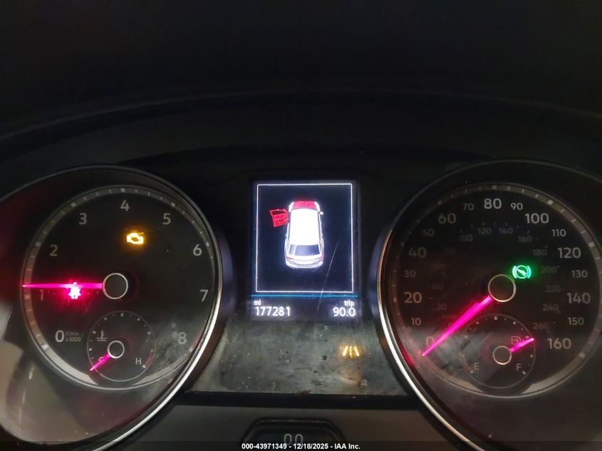 2019 Volkswagen Atlas 3.6L V6 Se W/Technology R-Line VIN: 1V2XR2CA8KC565293 Lot: 43971349