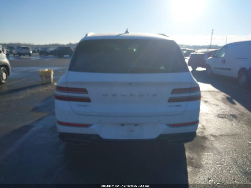 2021 Genesis Gv80 3.5T Awd VIN: KMUHCESC3MU041846 Lot: 43971351