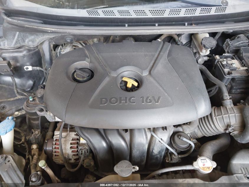 2013 Hyundai Elantra Limited VIN: KMHDH4AE5DU572638 Lot: 43971352