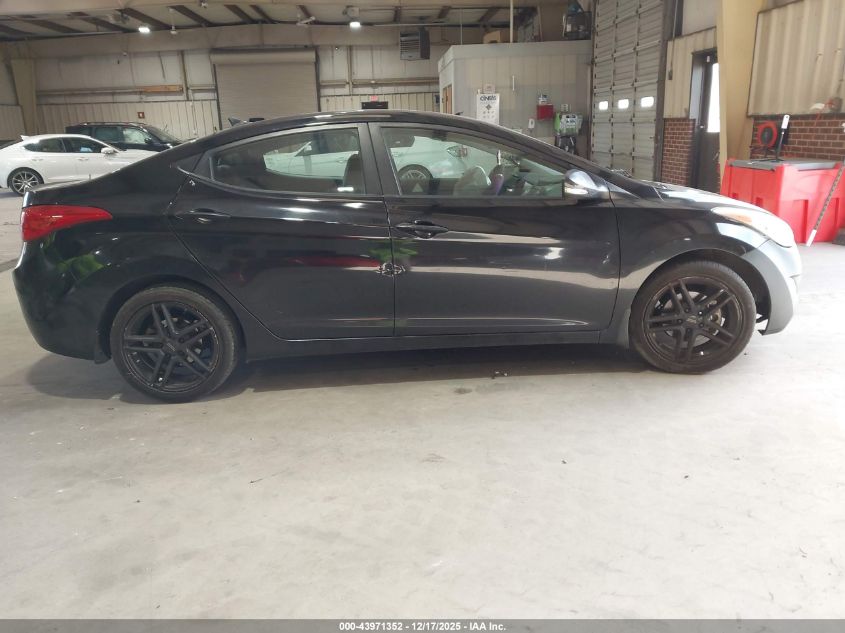 2013 Hyundai Elantra Limited VIN: KMHDH4AE5DU572638 Lot: 43971352