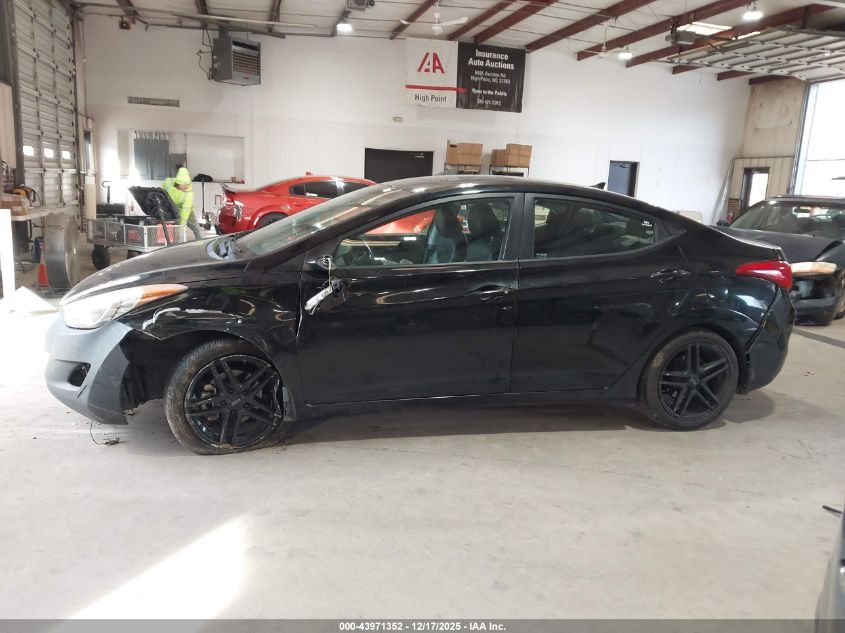 2013 Hyundai Elantra Limited VIN: KMHDH4AE5DU572638 Lot: 43971352