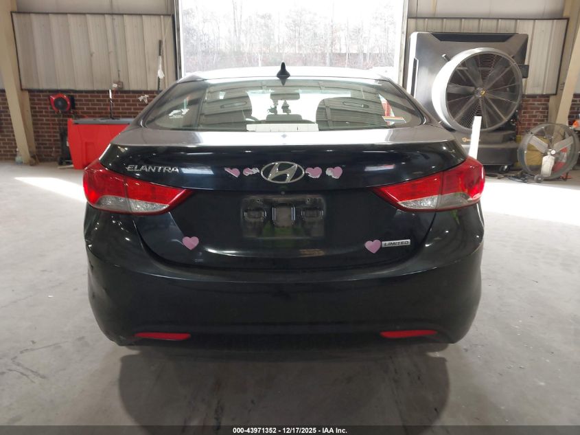2013 Hyundai Elantra Limited VIN: KMHDH4AE5DU572638 Lot: 43971352