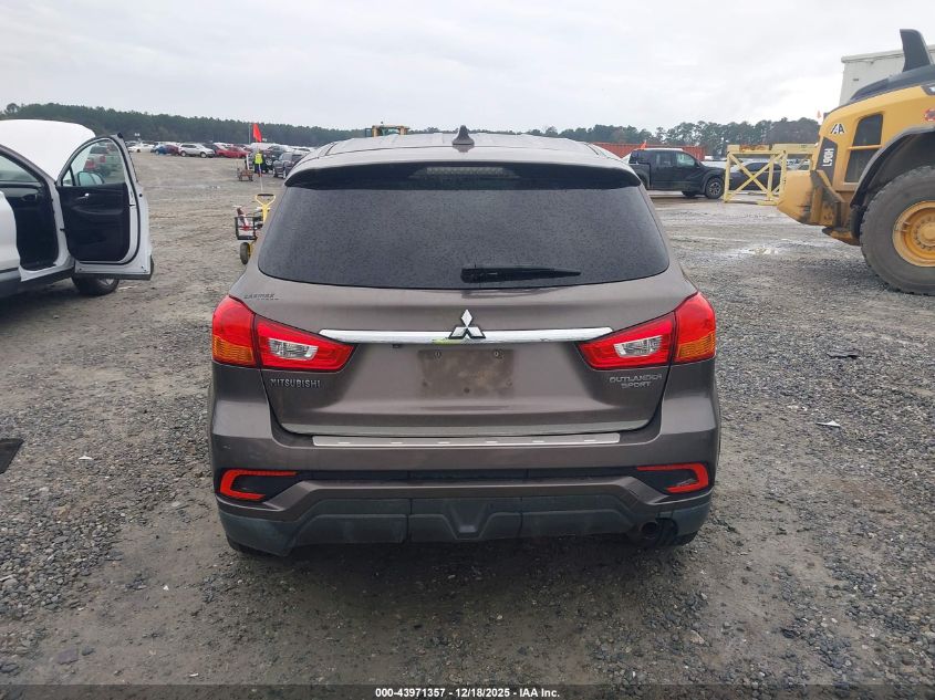2018 Mitsubishi Outlander Sport 2.0 Es VIN: JA4AP3AU3JZ009561 Lot: 43971357