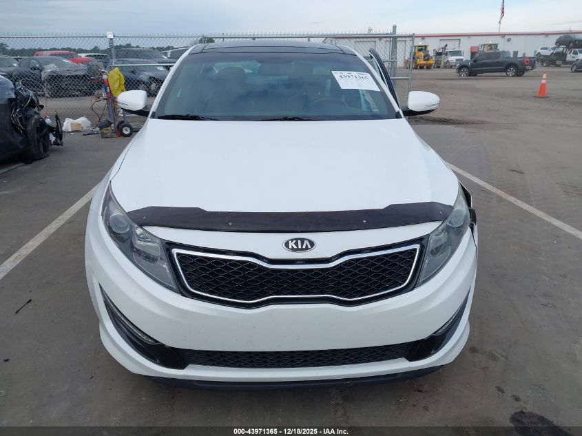 2013 Kia Optima Sx VIN: 5XXGR4A63DG112827 Lot: 43971365