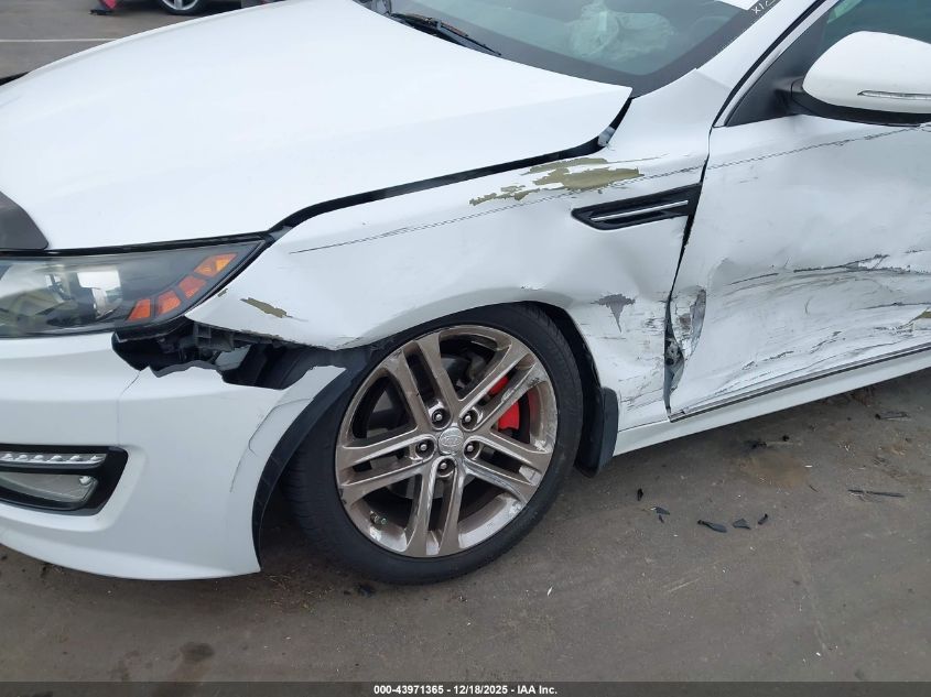 2013 Kia Optima Sx VIN: 5XXGR4A63DG112827 Lot: 43971365