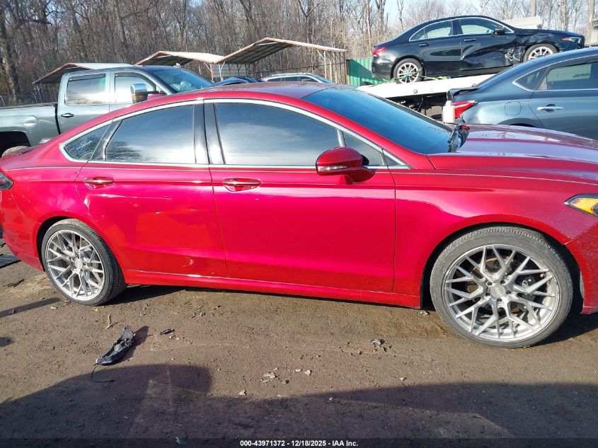 2016 Ford Fusion Titanium VIN: 3FA6P0K91GR125140 Lot: 43971372