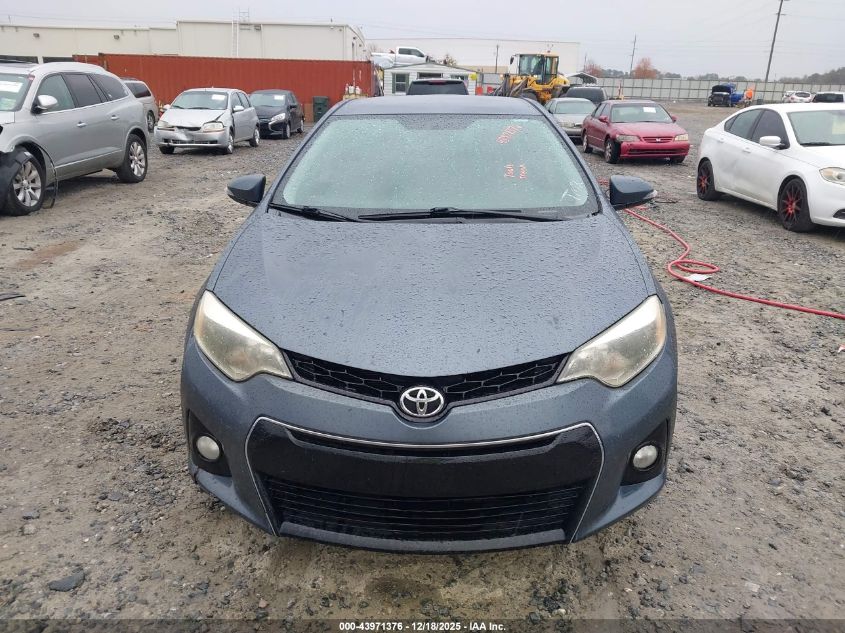 2014 Toyota Corolla S Plus VIN: 2T1BURHE3EC224295 Lot: 43971376
