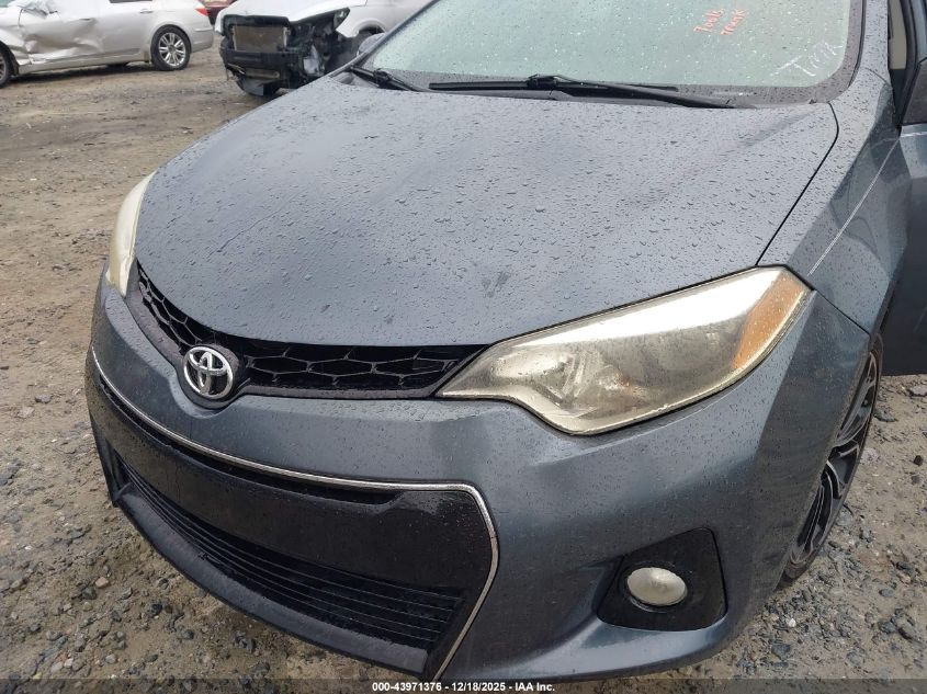 2014 Toyota Corolla S Plus VIN: 2T1BURHE3EC224295 Lot: 43971376