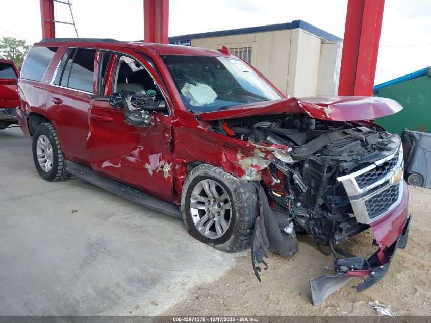 2015 Chevrolet Tahoe Lt VIN: 1GNSKBKC0FR516800 Lot: 43971378