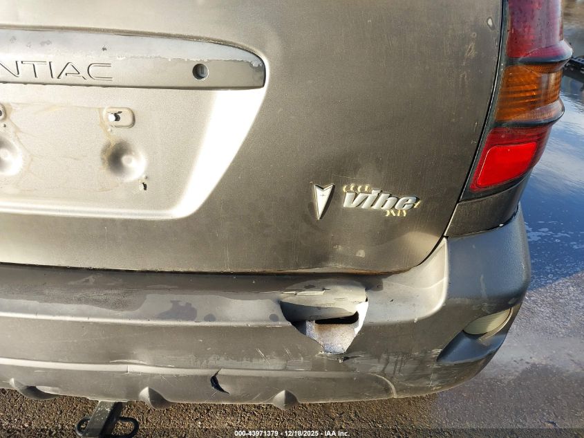 2005 Pontiac Vibe VIN: 5Y2SL63855Z405214 Lot: 43971379