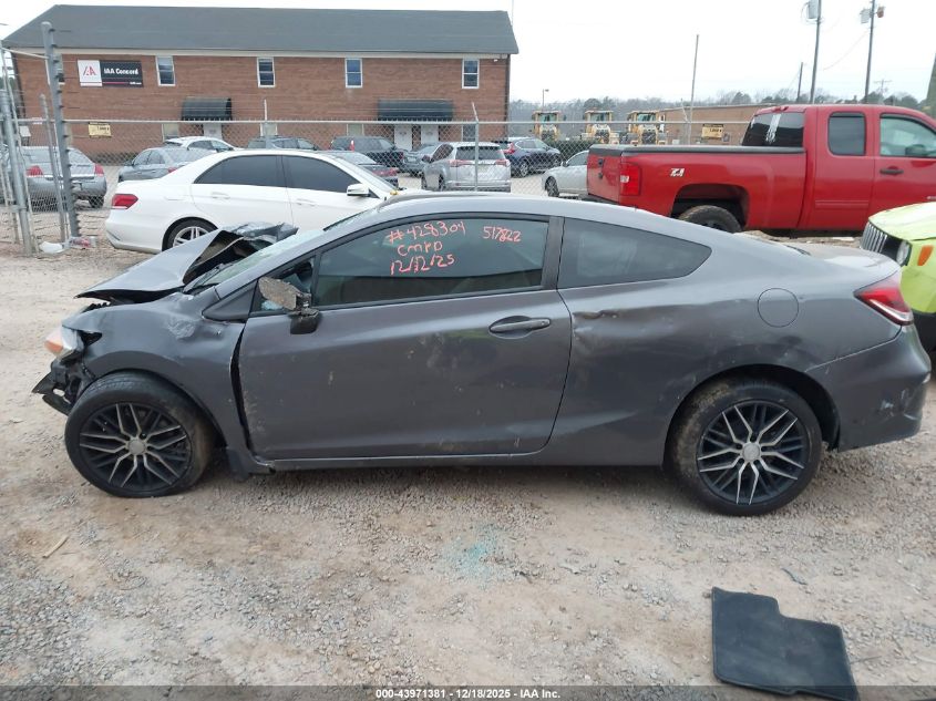 2014 Honda Civic Lx VIN: 2HGFG3B50EH517822 Lot: 43971381