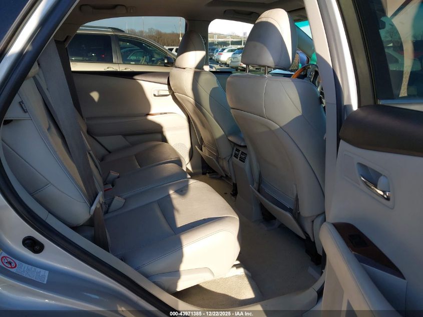 2010 Lexus Rx 350 VIN: 2T2BK1BA4AC077603 Lot: 43971385