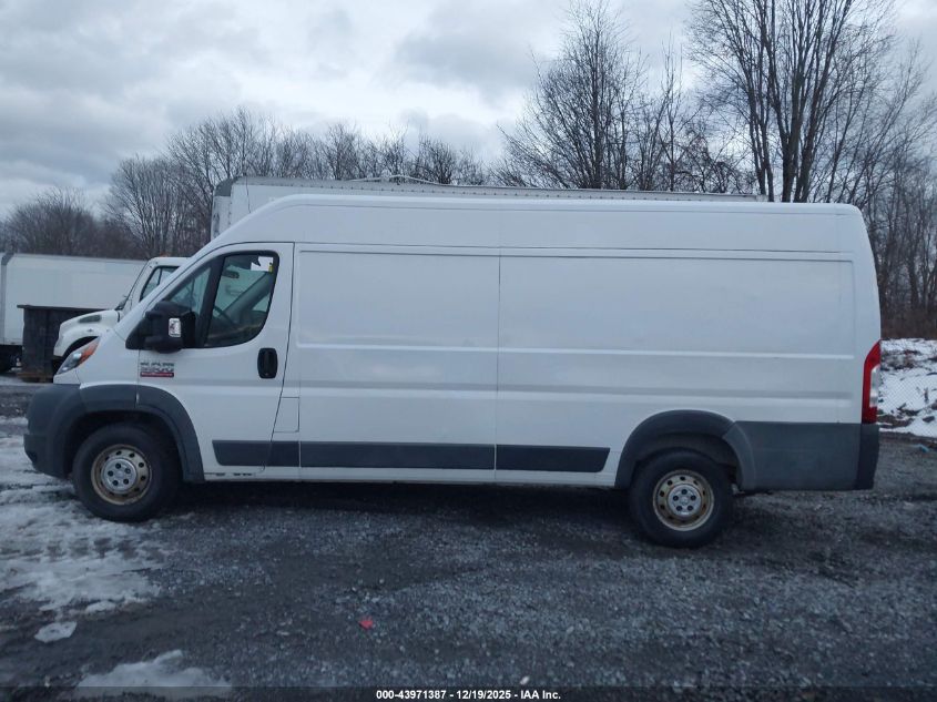 2017 Ram Promaster 3500 Cargo Van High Roof 159 Wb Ext VIN: 3C6URVJG9HE516626 Lot: 43971387