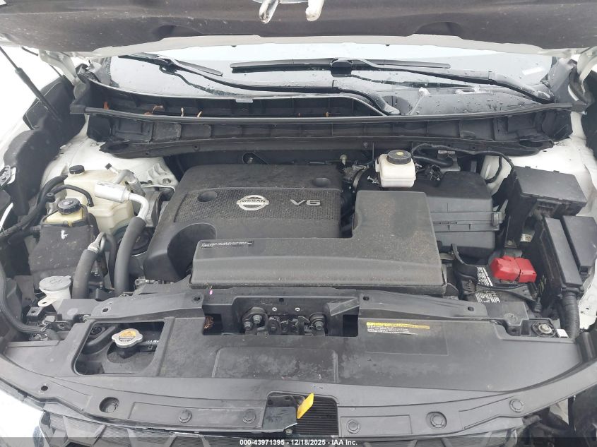 2019 Nissan Murano Sv VIN: 5N1AZ2MS0KN156493 Lot: 43971395