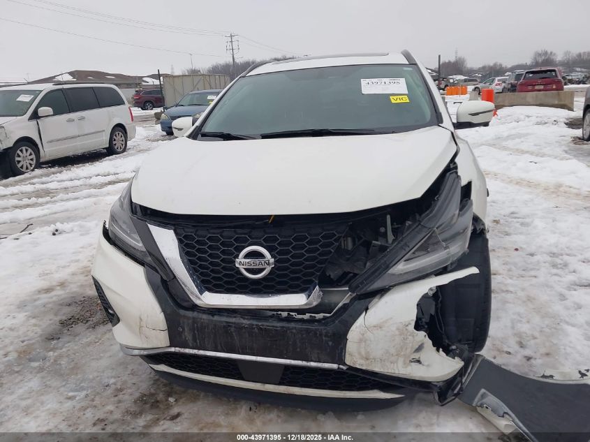 2019 Nissan Murano Sv VIN: 5N1AZ2MS0KN156493 Lot: 43971395