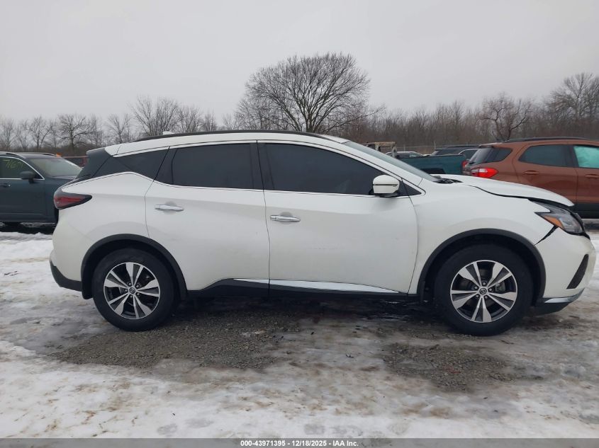 2019 Nissan Murano Sv VIN: 5N1AZ2MS0KN156493 Lot: 43971395