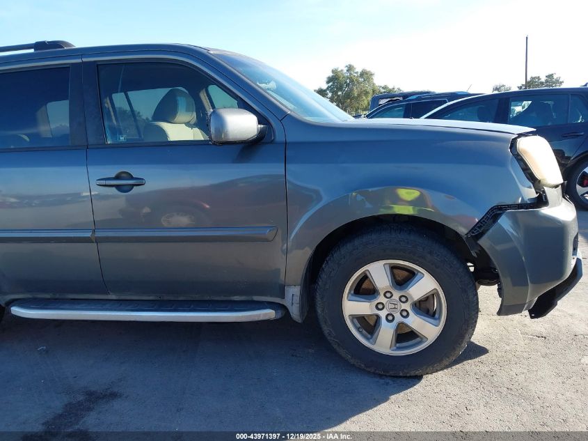 2009 Honda Pilot Ex VIN: 5FNYF38449B015321 Lot: 43971397